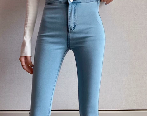 格格家 春夏网红性感提臀高腰弹力显瘦修身洗...