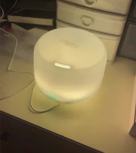 无印超声波香薰机卧室精油香薰灯家用熏香静音...
