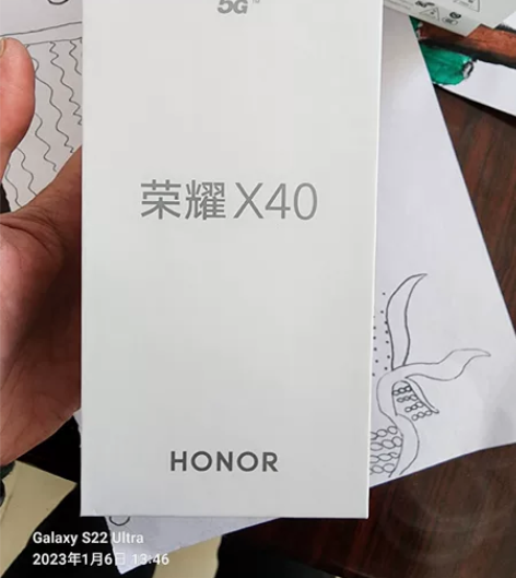 荣耀x40 8+256 公司发的机器全新未...