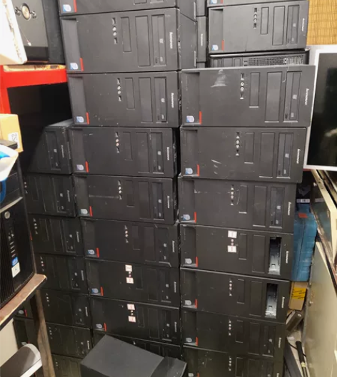 9成新联想.惠普.戴尔商用办公电脑主机二手...