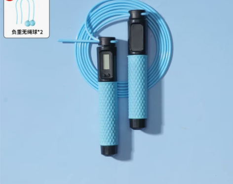 跳绳无绳款计数健身减肥运动重力负重球无线瘦...