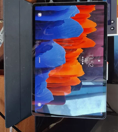 三星tab s7+ 国行256G金色 箱说...