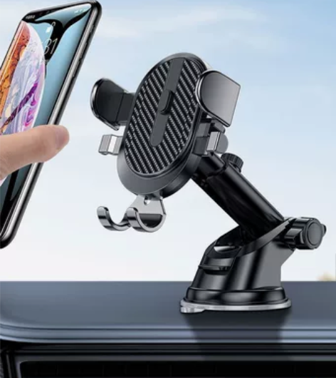 高档 新款车载手机支架 吸盘式仪表盘中控台...