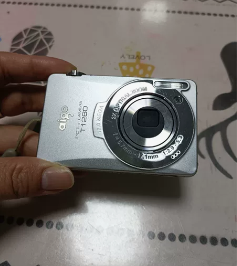 爱国者T1260相机，复古ccd，卡片机，...