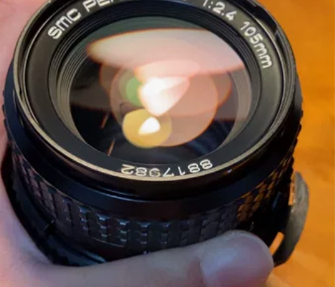 宾得67 smc 105 2.4 后期 镜...