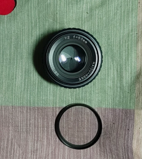 海鸥2/50MD卡口镜头,功能正常,光圈调...