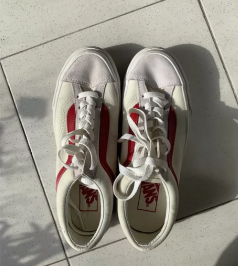 vans超火板鞋 仅试穿 码数不适合自己 ...