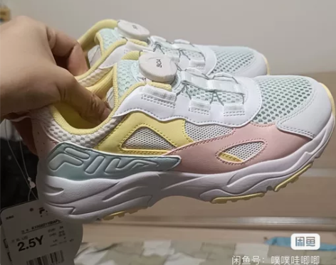 全新正品斐乐女童鞋，这款鞋颜值超高的 最后...