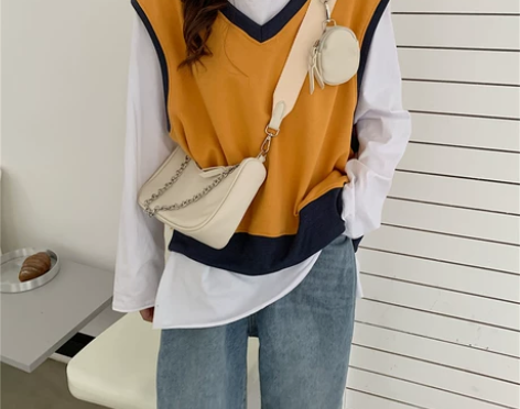 几乎全新 可小刀[微笑] 小众设计三合一包...