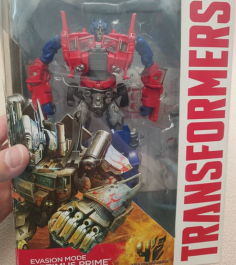 出售变形金刚电影4玩具擎天柱,港版,包装说...