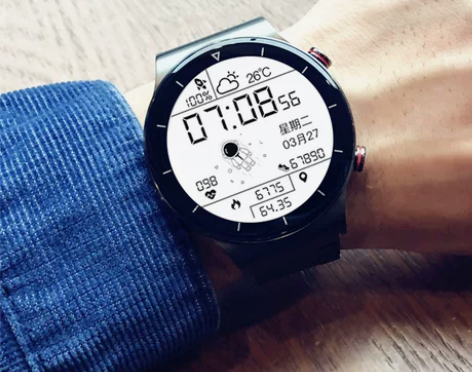 黑科技太空人表盘智能手表电子表男女学生运动...