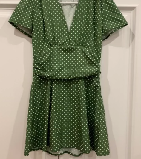 复古港风lady裙 腰部设计很绝，不显小肚...