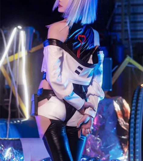 【可直拍】次元依家赛博朋克边缘行者lucy...