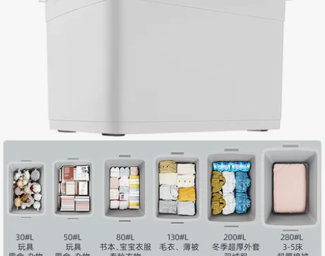 佳帮手加厚特大号收纳箱塑料衣服储物盒宿舍大...