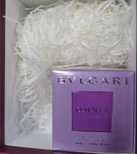 宝格丽紫晶香水礼盒装40ml.   生日朋...