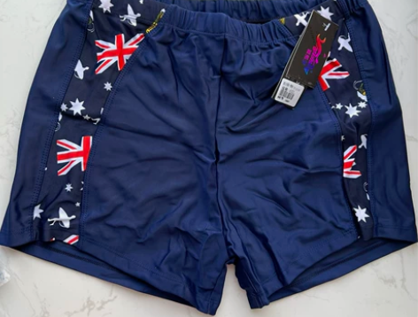 颖熙梦品牌 全新带吊牌未拆封男士泳裤 X...