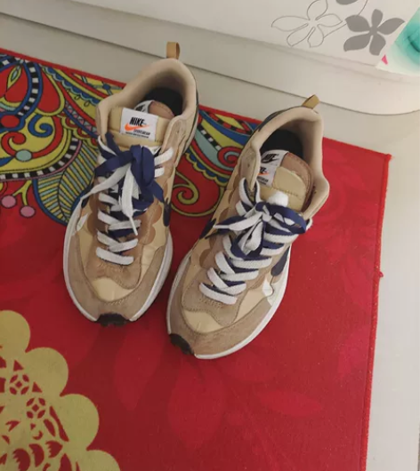 耐克华夫三代，sacai阿甘跑步鞋，男士运...