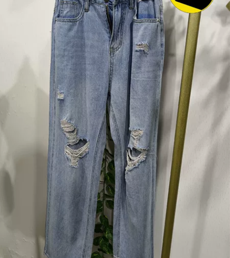 全新女牛仔裤，阔腿裤，春秋款，实体店清仓处...