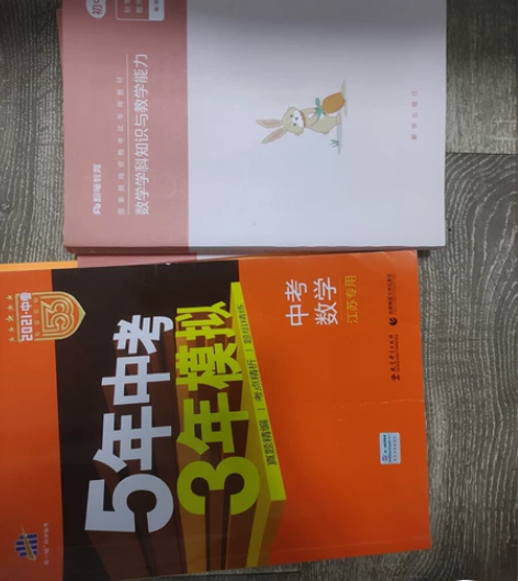 初中数学教师资格证考试资料，98成新，便宜...
