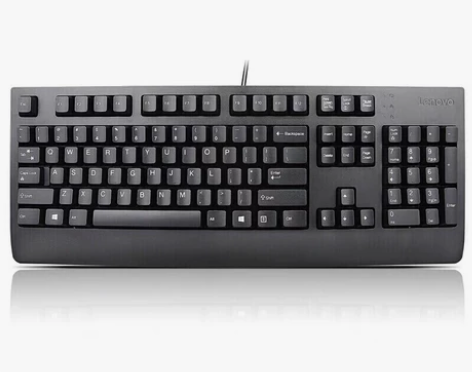 USB扁口联想原装正品电脑键盘型号USB扁...