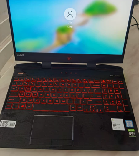 惠普暗影精灵5游戏笔记本电脑，基本全新，无...