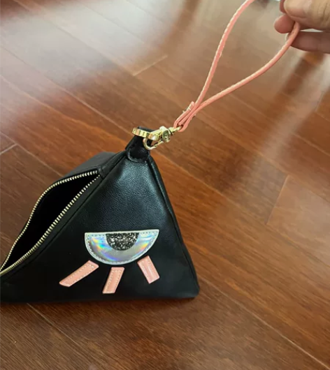 aza阿札 手拿包 三角形 边长18cm买...