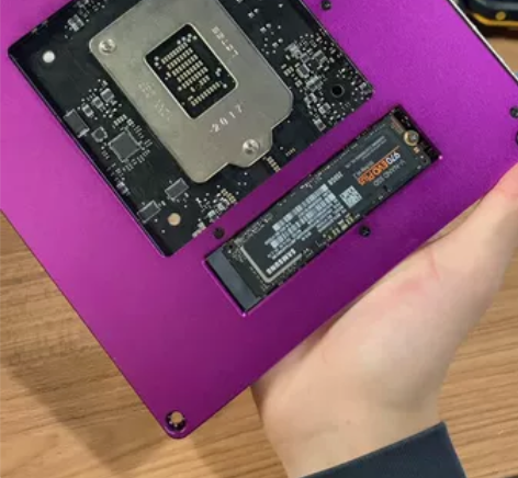 主板装甲z490i背板适用于微星z490i...