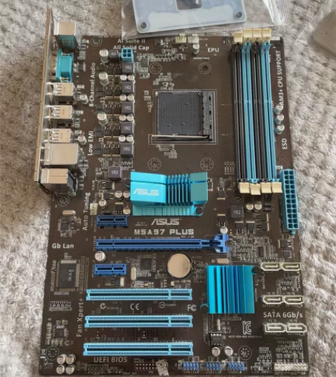 电脑主板 华硕 m5a97 plus 自用...
