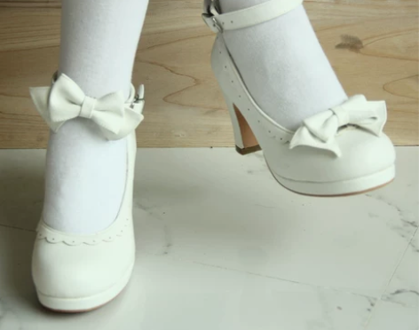 【转卖】新款日系lolita鞋甜美花边娃娃...