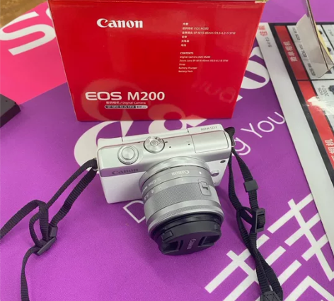 佳能m200 微单套机 新手入门 专业15...