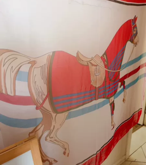 大牌风格 马匹围巾 超级显气质 明星同款 ...