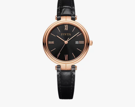 专柜同款飞亚达卓雅系列女士手表防水石英表皮...