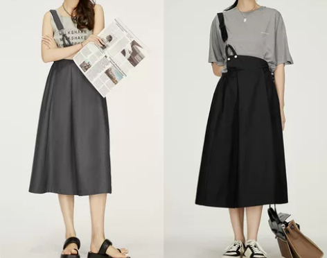 背带裙 短裙背带美洋MEIYANG 东京留...