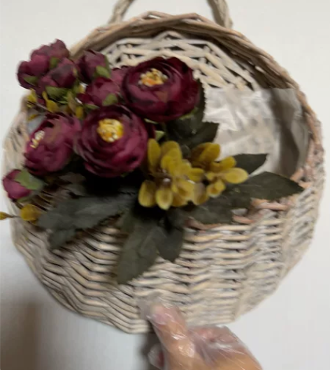 外贸复古花篮 全新 开店剩的 原价40 现...