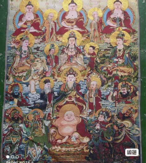【包邮全新】赔钱急出，高价买的，众佛图唐卡...
