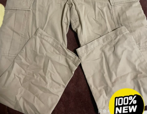 chrislv卡其色工装裤 全新闲置 无吊...