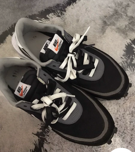 男士41码运动鞋穿过两次 高版本质量很好 ...