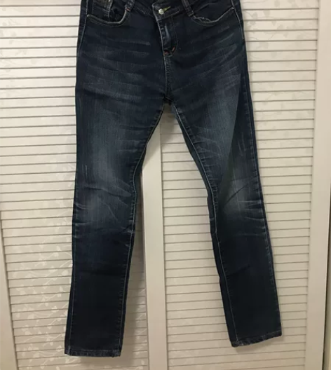 牛仔裤女士长裤春秋款 九成新 29码 实际...