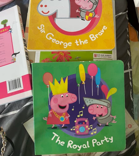 小猪佩奇粉红猪小妹 英文原版 Peppa ...