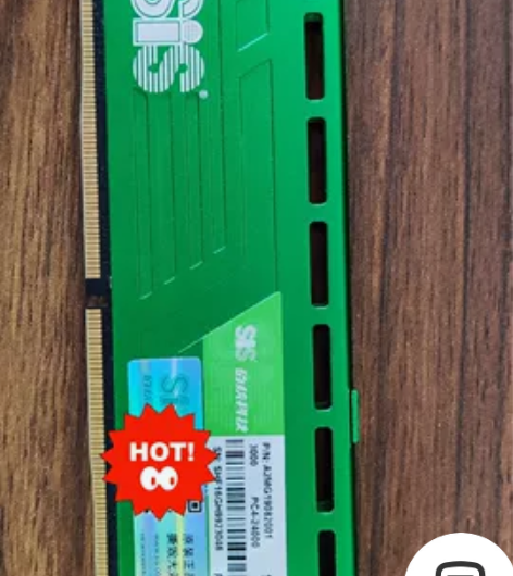 升级淘汰下来的内存: 矽统单根16g300...