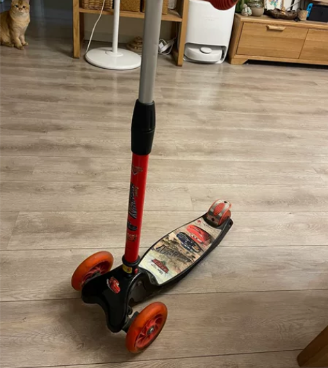 迪士尼滑板车儿童 2-3-4-5-6岁三两...