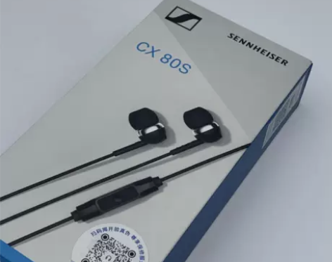 森海塞尔cx80s音乐入耳式线控带麦高清通...