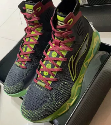 李宁驭帅13?高帮 晶体熔点配色 全新原盒...