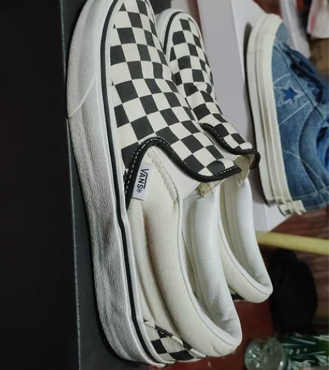 匡威棋盘格37码128出 可刀 私 不退换...