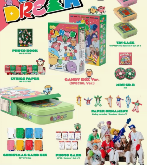 包邮限量版NCT Dream 地租Cand...