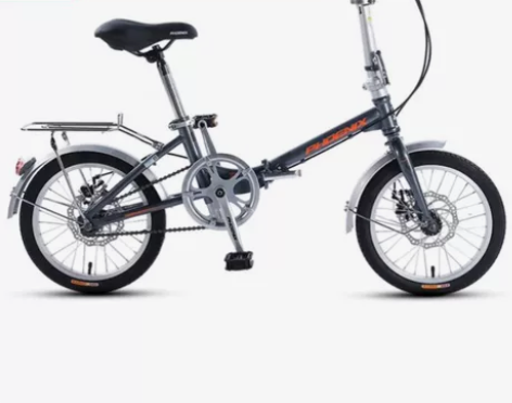 凤凰折叠自行车男女式16寸超轻便携单速成人...