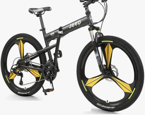 吉普jeep自行车24/26寸成人折叠越野...