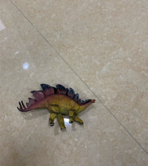 侏罗纪恐龙模型剑龙模型摆件实心仿真动物玩具...