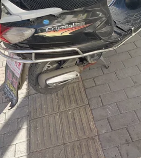 豪爵125踏板摩托车，银巨星，二万公里，正...