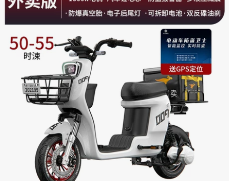 新国标电动自行车深远009同款外卖锂电池瓶...